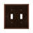 Metro 2-Gang Toggle Light Switch Wall Plate