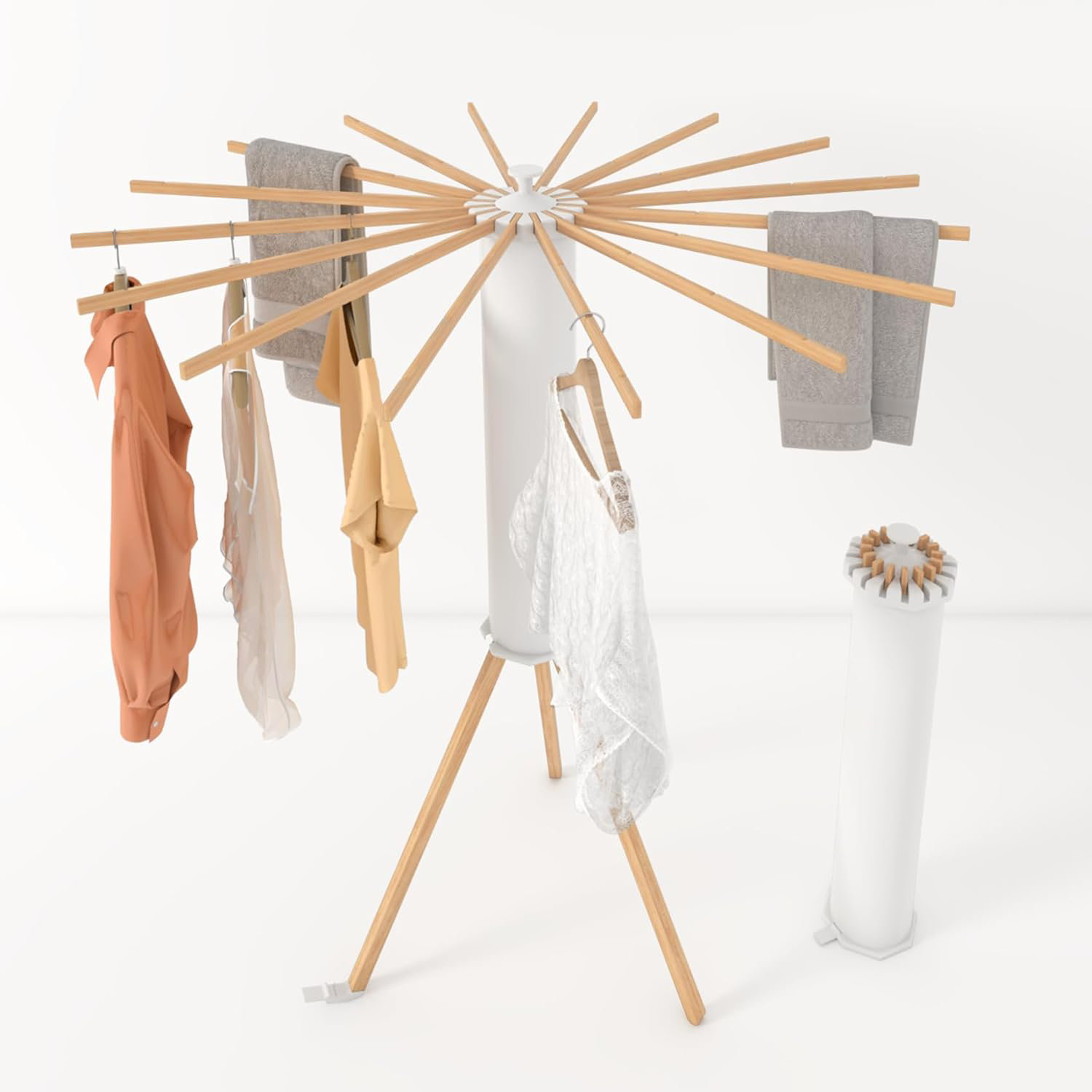 Hoomic Tripod Drying Rack | Wayfair