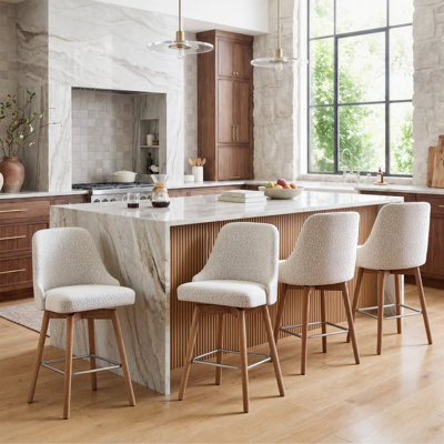 Cronk Swivel Bar Stool