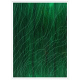 Emerald Operetta 1' Framed Graphic Art Print on Glass