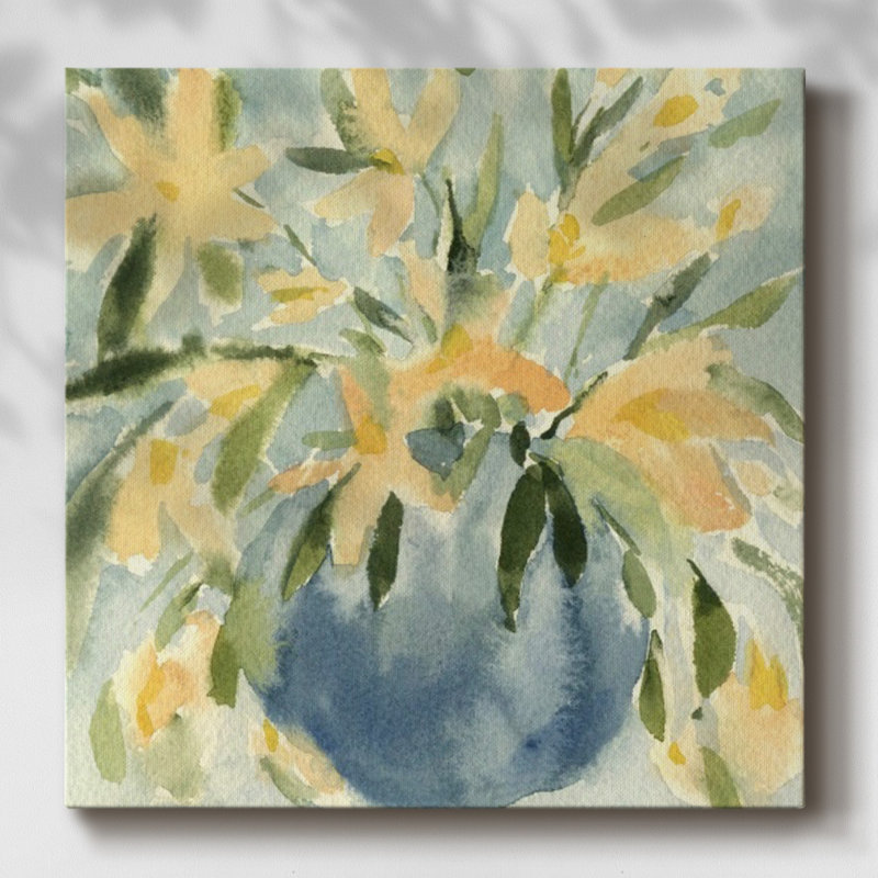 " Basic Blooms II ", 40" H x 40" W x 1.5" D
