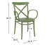 Fauteuil de patio empilable Kenne Anco-792405996