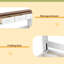 Lit escamotable simple avec 3 tiroirs
