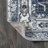 Lawton Modern Persian Vintage Medallion Light Gray/Navy Rug-487995766