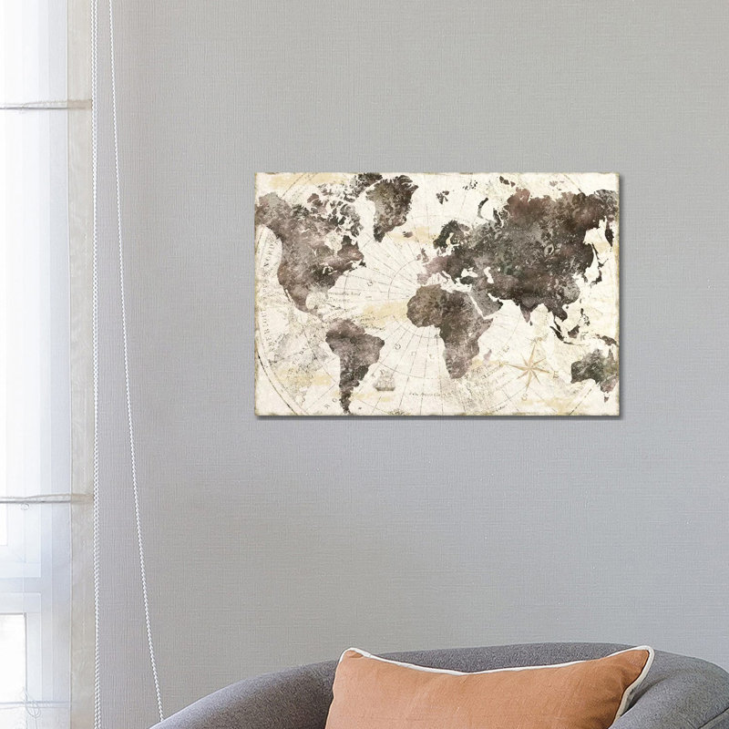Terra Nova par CAD Designs - impression sur toile tendue, H 12 po x l 18 po x P 1,5 po