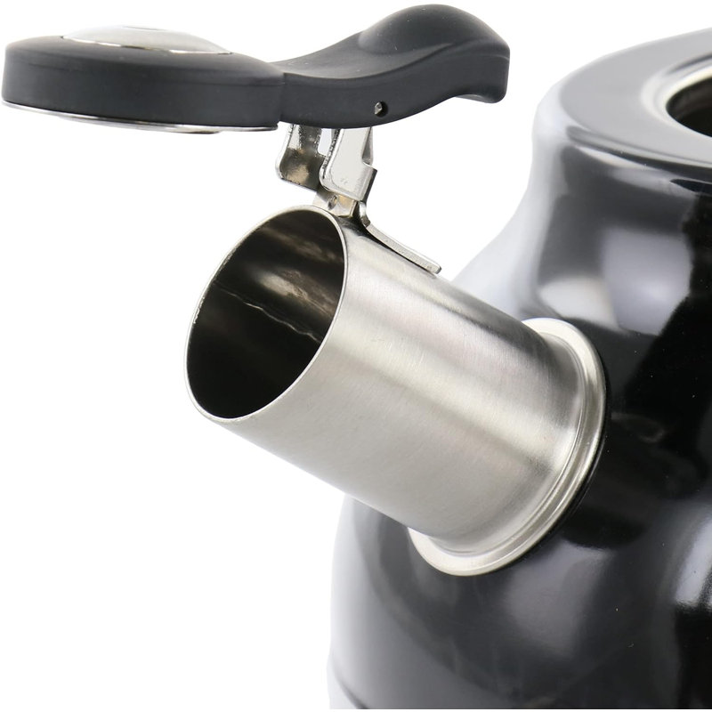 ORIXFORCE Stovetop Tea Kettle, Black