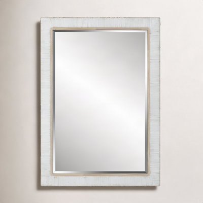 Adrianne 29" Solid Wood Accent Mirror