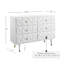 Commode double 6 tiroirs Bethli-537900183