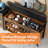 Shoe Storage Bench for Entryway, 7 Pair Shoe Rack with Hidden Storage Rustic 39.5" W-294590314