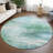 Machine Washable Indoor/Outdoor Chantille ACN2402 Abstract Rug-5455451