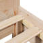 Solid Wood Storage Bed-707179004
