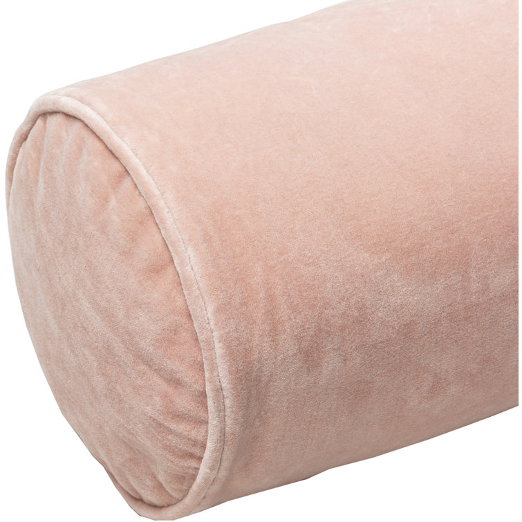 Dean Solid Petal Pink Pillows - 12 x 12 or 18 x 18 Soft Comfortable  Accent Throw Pillows (1 Set of 3)