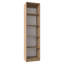 Xs Bookcase Compact Bookshelf With Multiple Shelves-1288995791