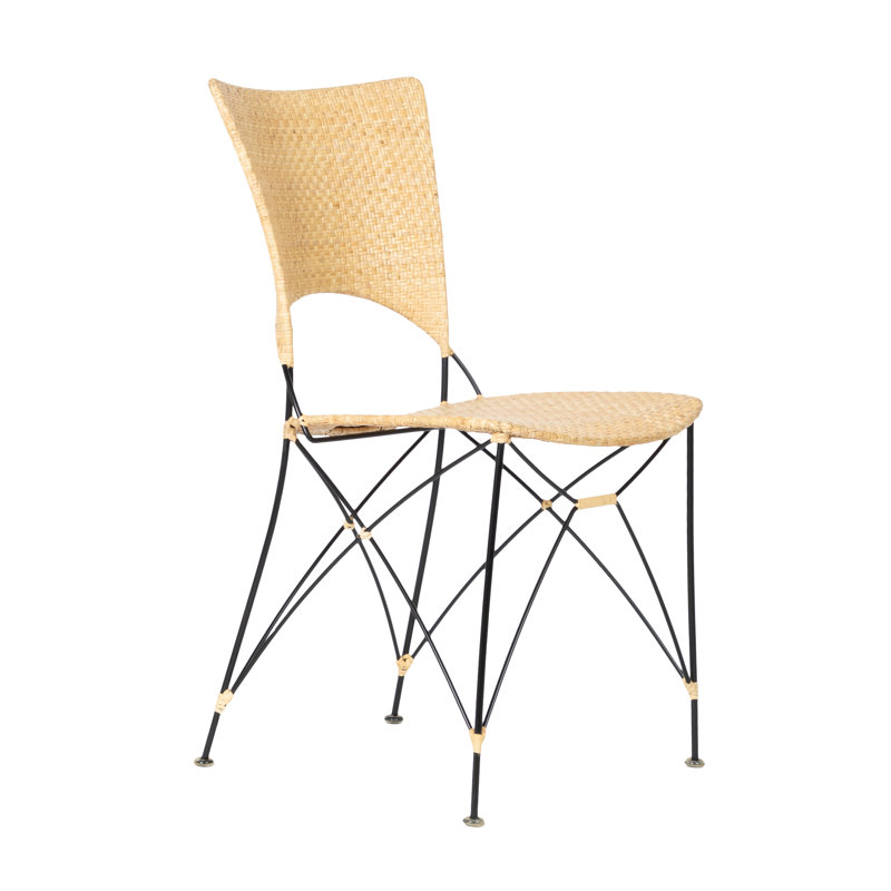 Chaise d'appoint Cowger, Naturel
