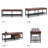 Eleonore 55.5'' Wide Leather Upholstered Bench with Storage Box