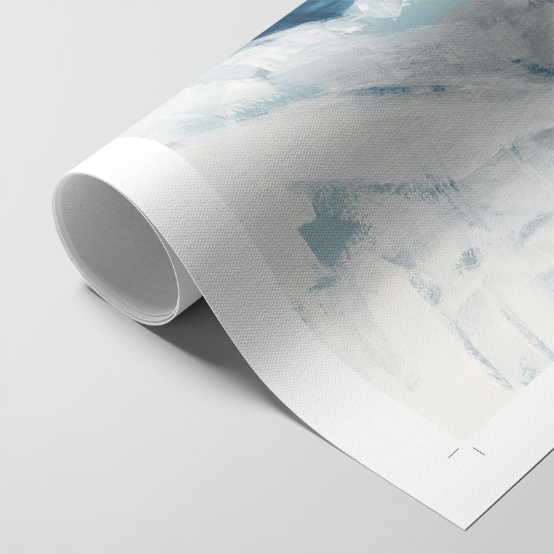 Ice Cavern IV - Impression sur toile seulement - NON-CADRE, H 48 po x l 32 po