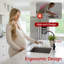 Robinet d'eau de cuisine pur noir mat Sumerain, robinet de cuisine en acier inoxydable sans plomb 304-120108146