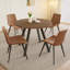 Ensemble de table de salle à manger ronde, table de cuisine moderne avec chaises-116817782-116817781-95382615