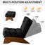 Fauteuil d'appoint en velours côtelé avec repose-pieds, fauteuil de salon pliant avec dossier réglable et repose-pieds-1044983914