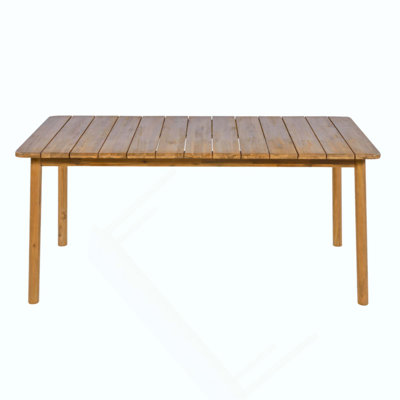 Acacia Wood Outdoor Dining Table