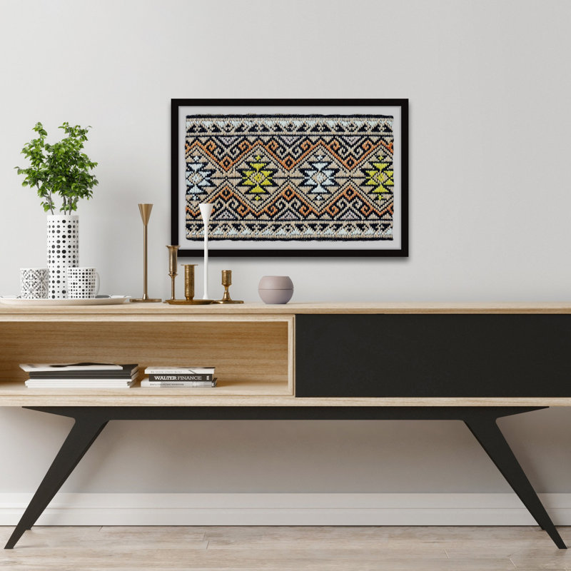 Constant Stimulation - Single Picture Frame Painting, 20cm H x 30cm W x 3.81cm D