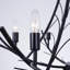 Lustre 6 lumières 23,6 "à intensité variable