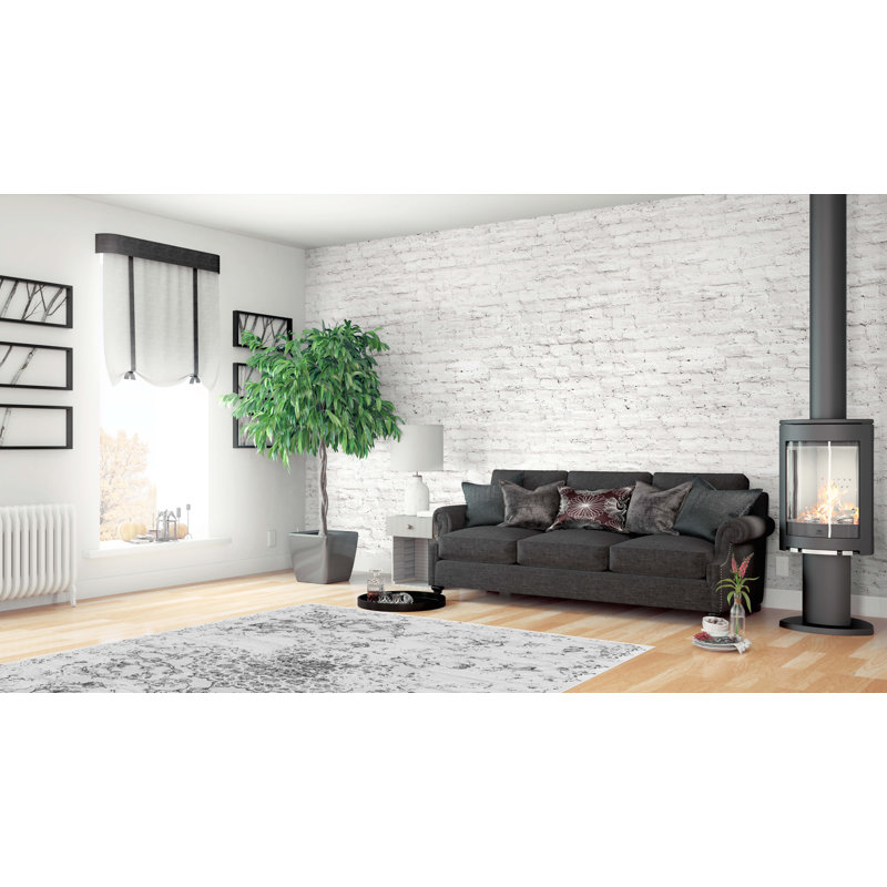 Tapis beige de style sud-ouest Rosenthal, Rectangle 5 pi 2 po x 7 pi 6 po