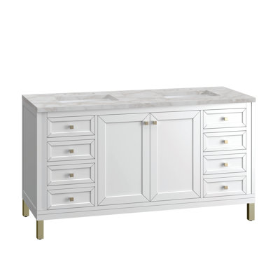Chicago 60'' W Double Vanity