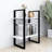 2-Tier Book Cabinet 23.6"x11.8"x27.6" Engineered Wood-1691875994