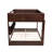 Queen Over Queen Bunk Bed with Built-in Storage Cabinets,Charging Station,Ladder,Safety Guardrails,Solid Pine Wood Bunk Bed-364654310