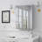 Rectangular Mirror Cabinet