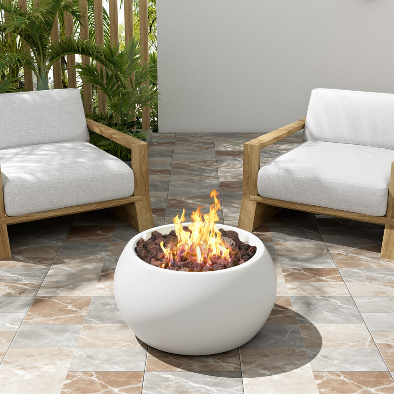 Foyer de patio au propane MGO avec une production de chaleur de 40 000 BTU, durable et élégant pour les rassemblements extérieurs