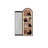 Minimalist Retro Pegboard Storage Full-Length Mirror-110939618