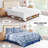 5 Piece Comforter set Reversible Comforter with Decorative Pillow Sham and Bed Skirt-17155253-126373575