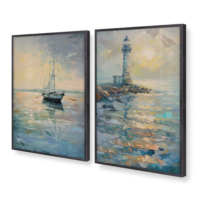 "Harbor Glow" par Golden Glow Interiors 2 - Pièces sur papier