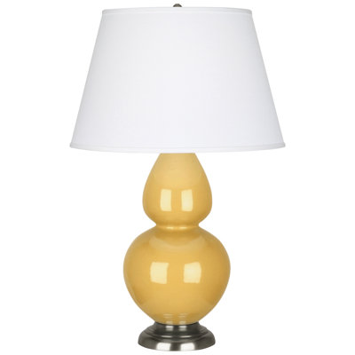 Lampe de table double gourde 30 po