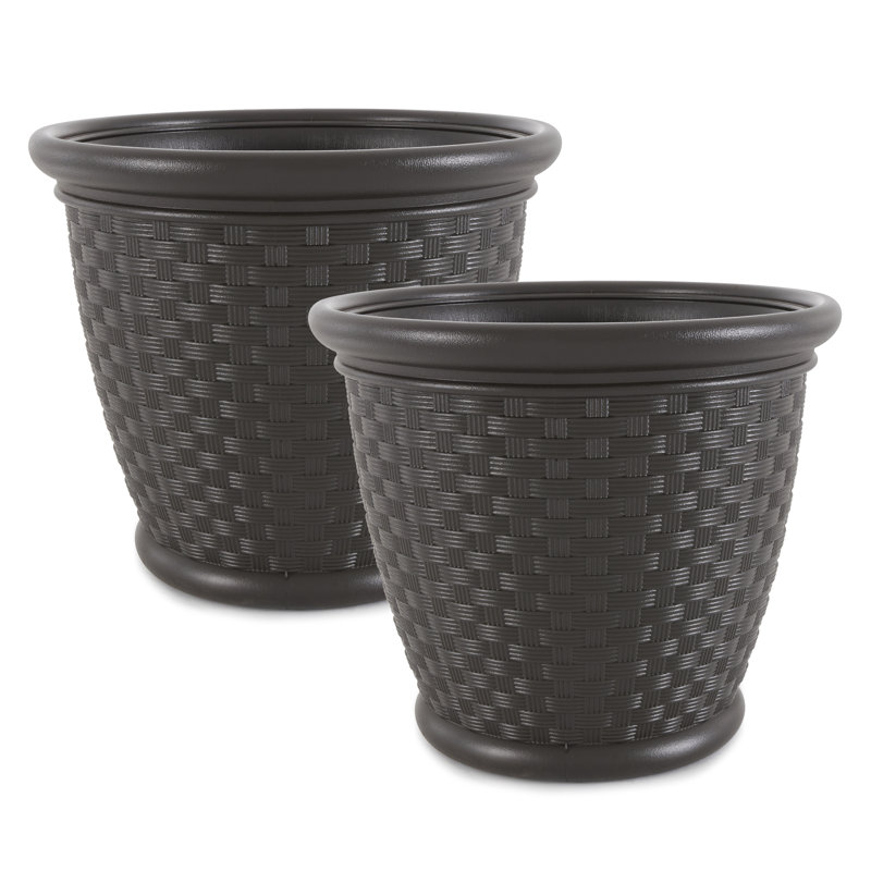 Pot Planter, 15.75" H x 18" W x 18" D