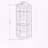 Lighted Corner Curio Cabinet with Tempered Glass Doors & Shelves-121361749