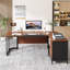 Bureau de direction 63 po avec classeur 31 po-1217934567
