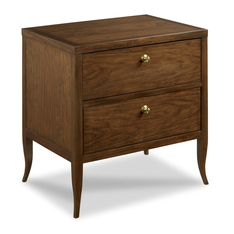 Petite Sarah 2 - Drawer Nightstand, Bordeaux
