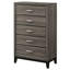 Commode 5 tiroirs Gregory