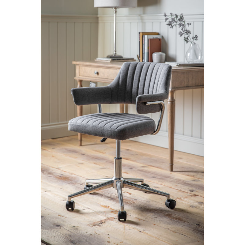 Aprel Polyester Blend Office Chair, Charcoal