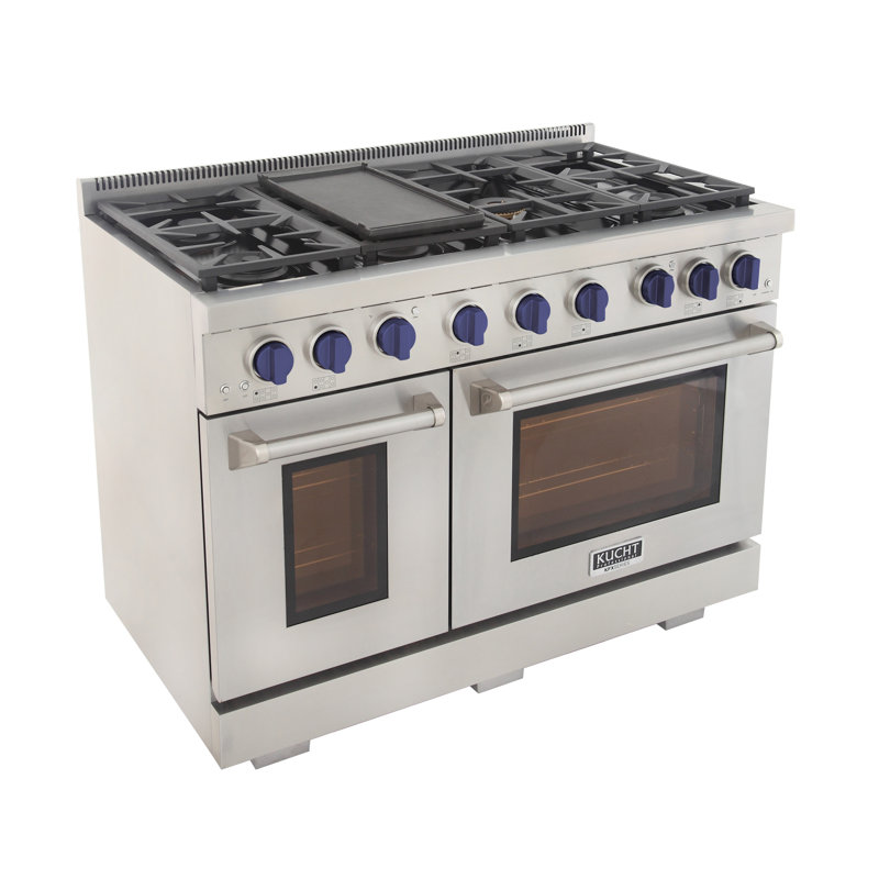 Kucht 48'' W Free Standing Range, Liquid Propane