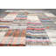 Tapis rétro, tapis en laine, tapis Boho, tapis géométriques arc-en-ciel, tapis turcs, grands tapis de 5,5 x 7,4 pi