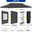 20 Ft. W x 10 Ft. D Steel Pop-Up Canopy-112899425