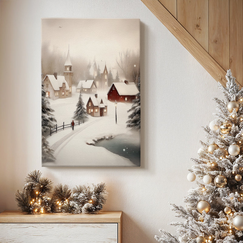 Toile tendue Frostlit Carol-Premium Gallery, H 60 po x l 40 po