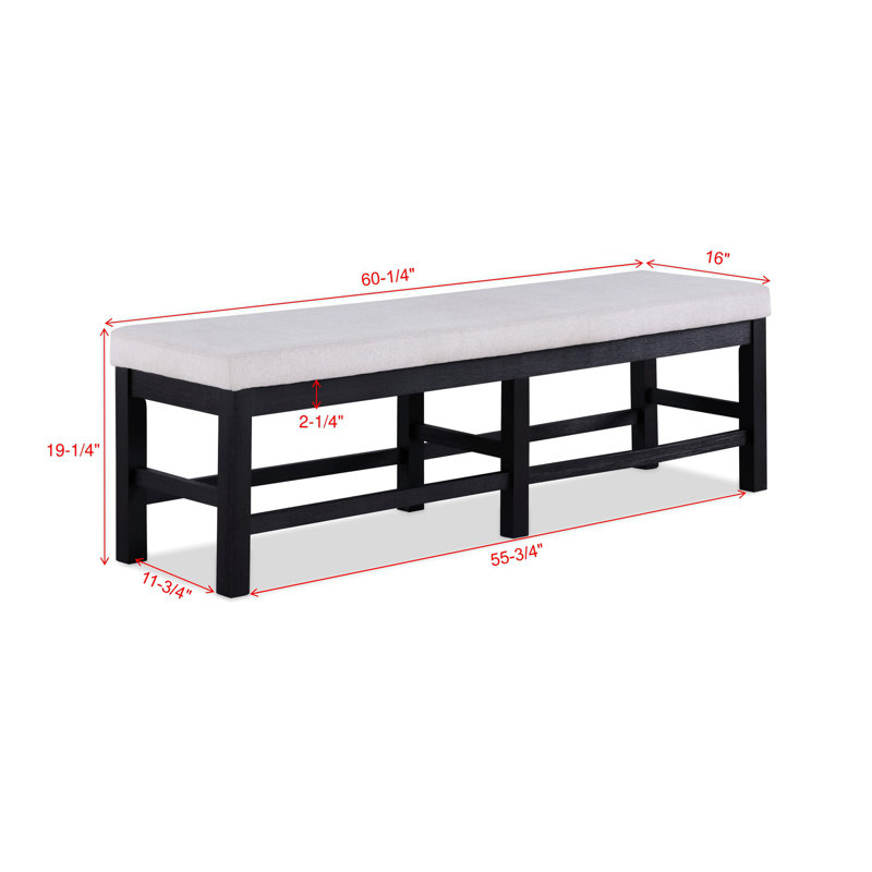 Fabric Upholstered Bench