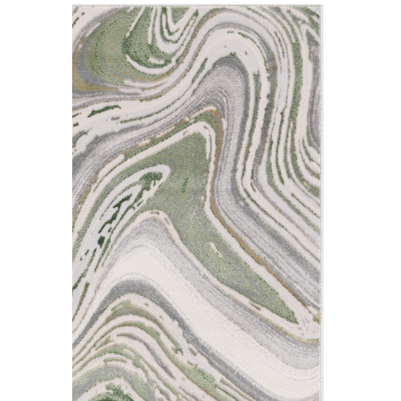 Tapis abstrait Jahira Performance, Rectangle 5 pi 3 po x 7 pi 6 po