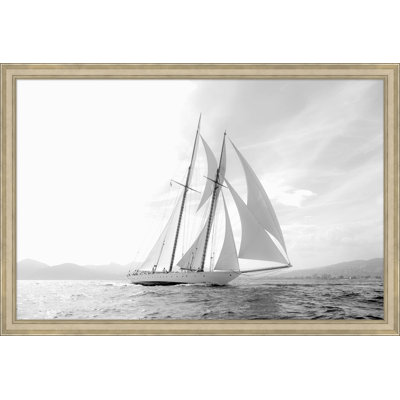 Schooner Voyage Framed