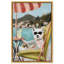 «Beach Reader I Fun Pet», reproduction d'art sur toile par Art Remedy-119975325-123599304
